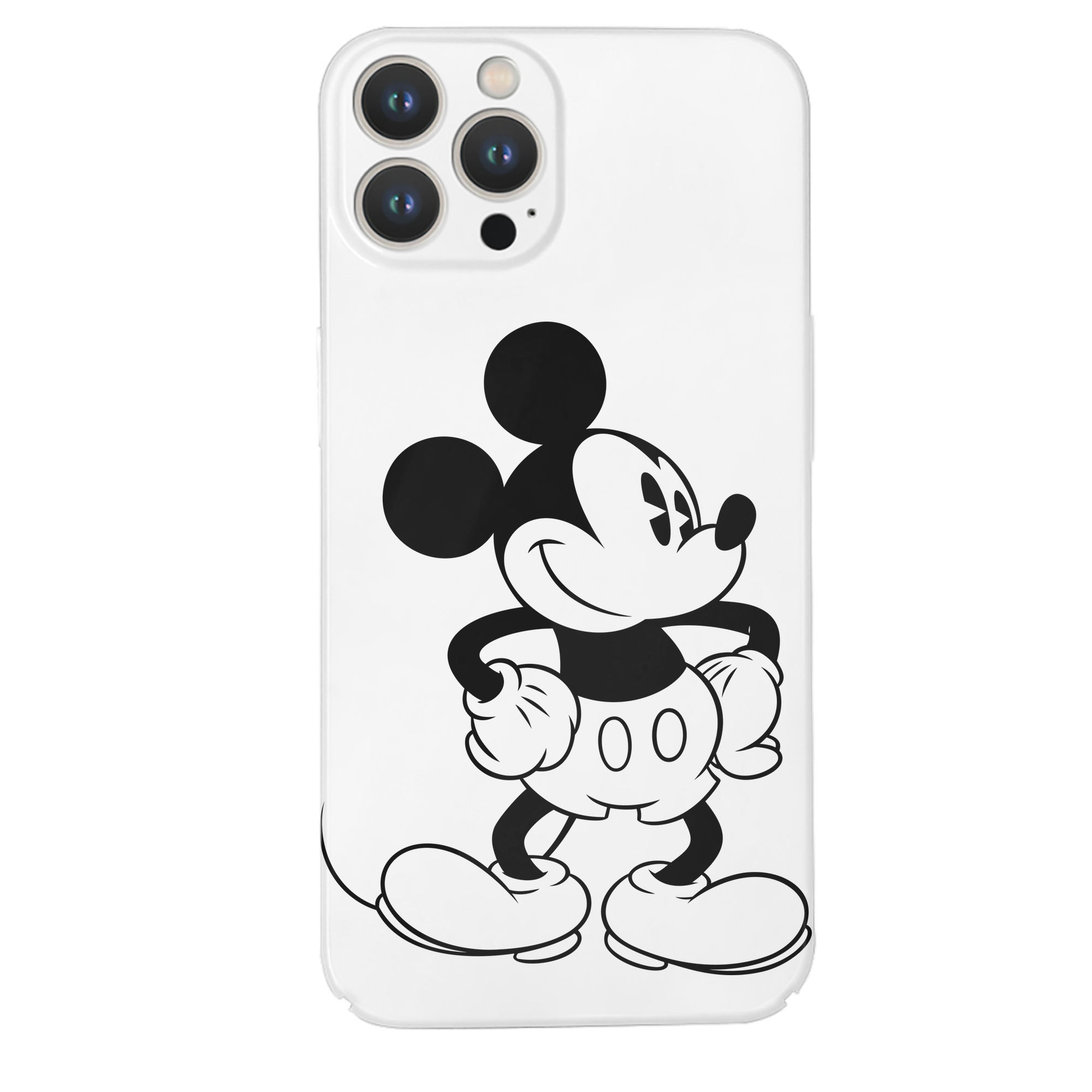 （画像用） ミッキーマウス Mickey Mouse 【iPhone 14シリーズ対応】ハードケース